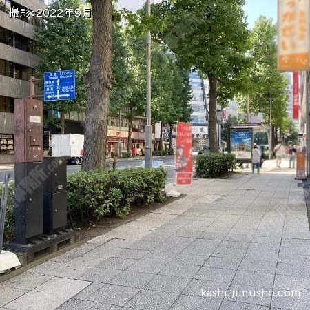 前面道路(尾上町通り) 前面道路(尾上町通り)