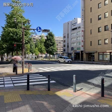 前面道路(尾上町通り) 前面道路(尾上町通り)