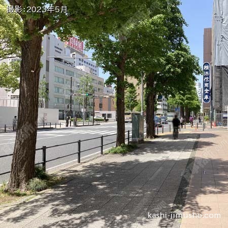 前面道路(尾上町通り) 前面道路(尾上町通り)