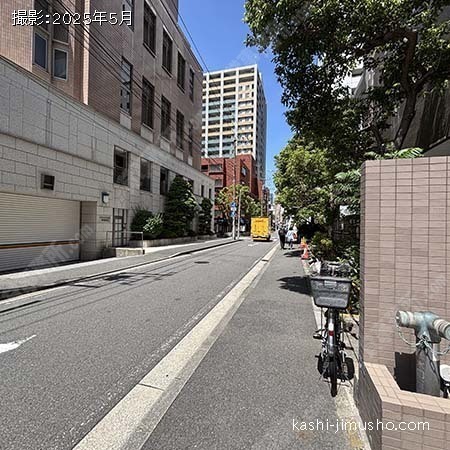 前面道路