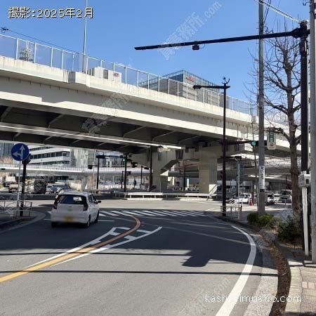 前面道路