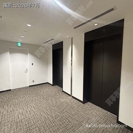 貸室階エレベーターホール 貸室階エレベーターホール