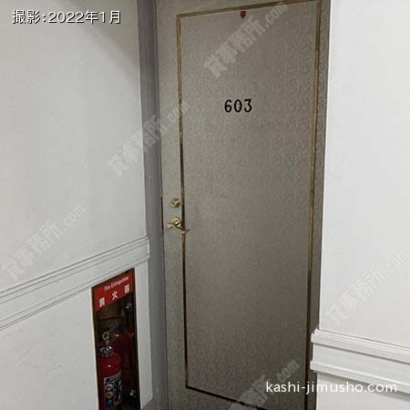 貸室入口(6階603号室) 貸室入口(6階603号室)