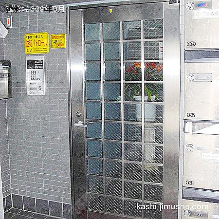オートロックのエントランス