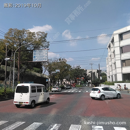 前面道路