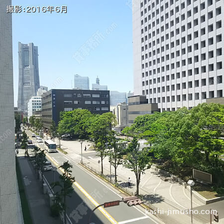 4階1フロア貸室からの眺望