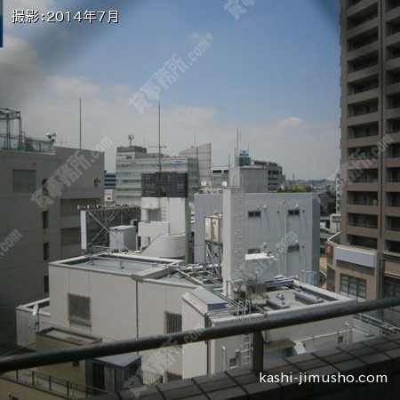 上層階窓からの景色