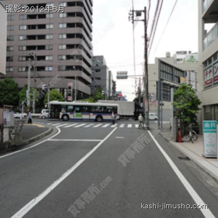 前面道路 