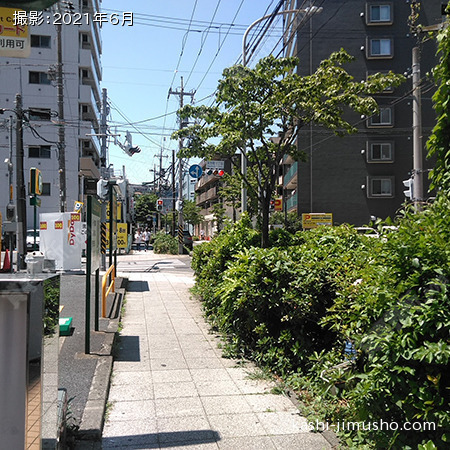 前面道路