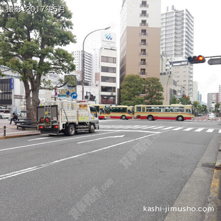 前面道路
