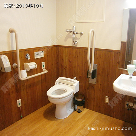 各階設置の多目的トイレ