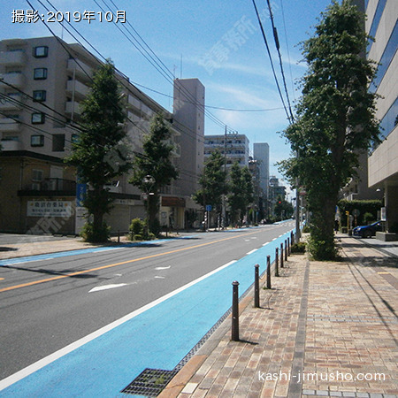 前面道路