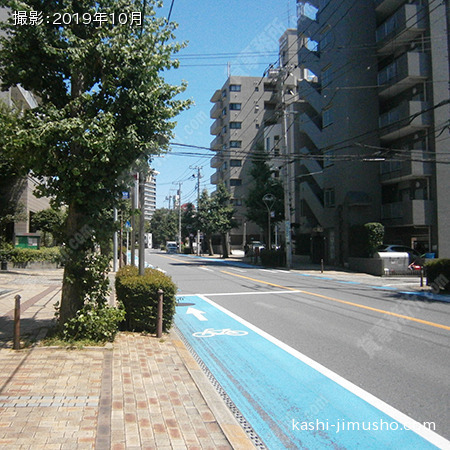 前面道路