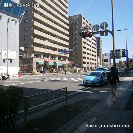 前面道路
