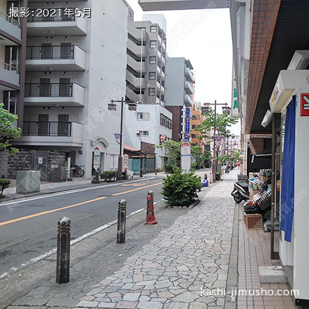 前面道路