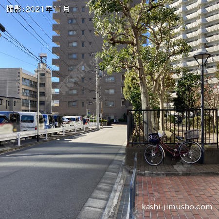 前面道路