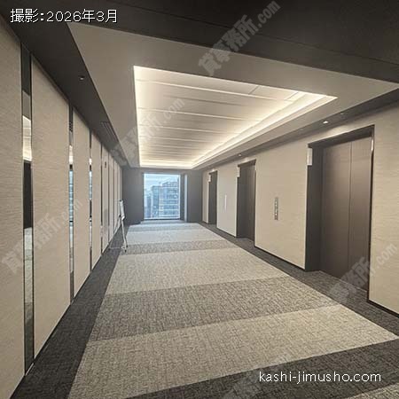 貸室階エレベーターホール 貸室階エレベーターホール