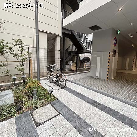 駐車場入口