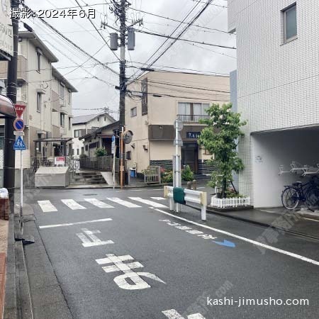 前面道路
