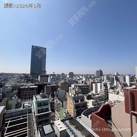 屋上テラスからの眺望