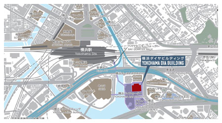 横浜ダイヤビルディングの地図