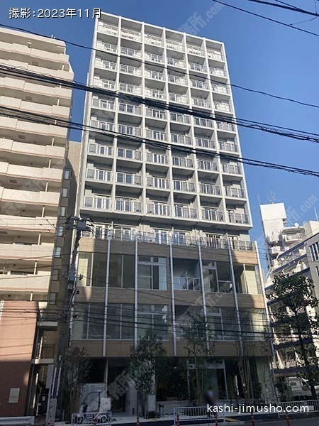 (仮称)横浜市西区平沼計画新築ビルの外観