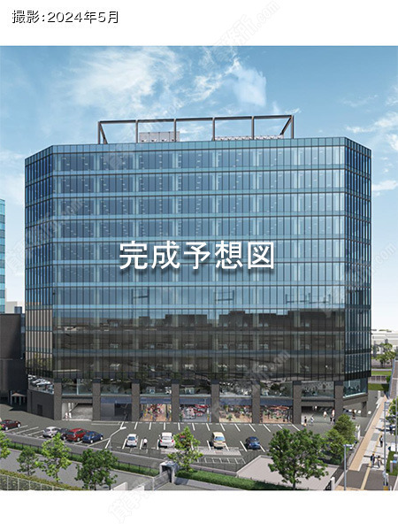 (仮称)OMIYA SOUTH GATE 増築プロジェクトの外観