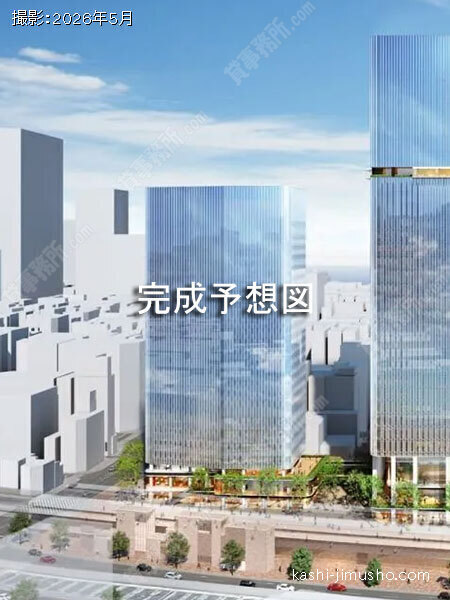 関内駅前開発 市街地再開発事業 C街区の外観
